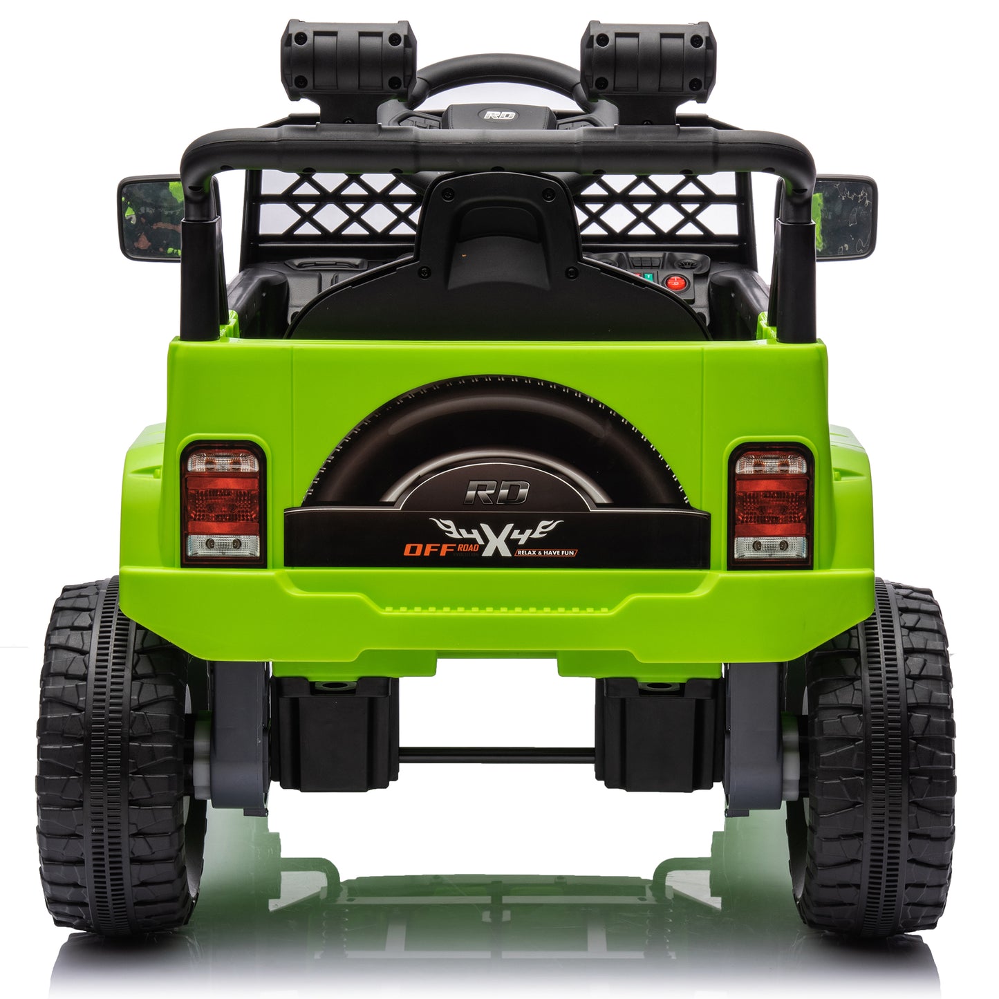 Kids Toys 12V Electric Ride on Truck Car w/ Parent Remote Control, Music, LED Lights