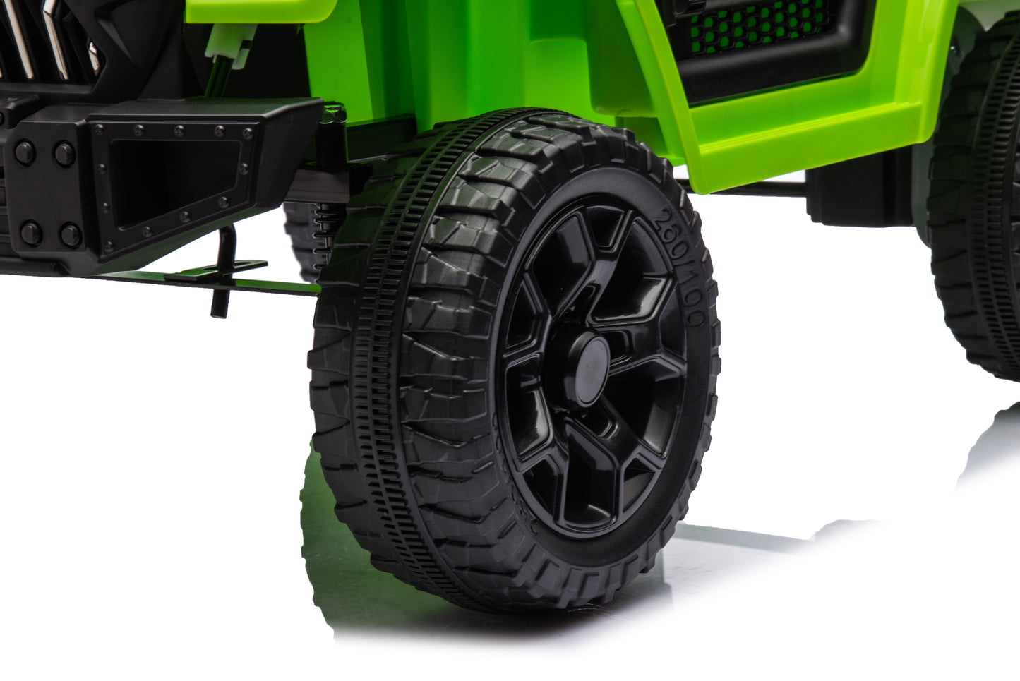 Kids Toys 12V Electric Ride on Truck Car w/ Parent Remote Control, Music, LED Lights
