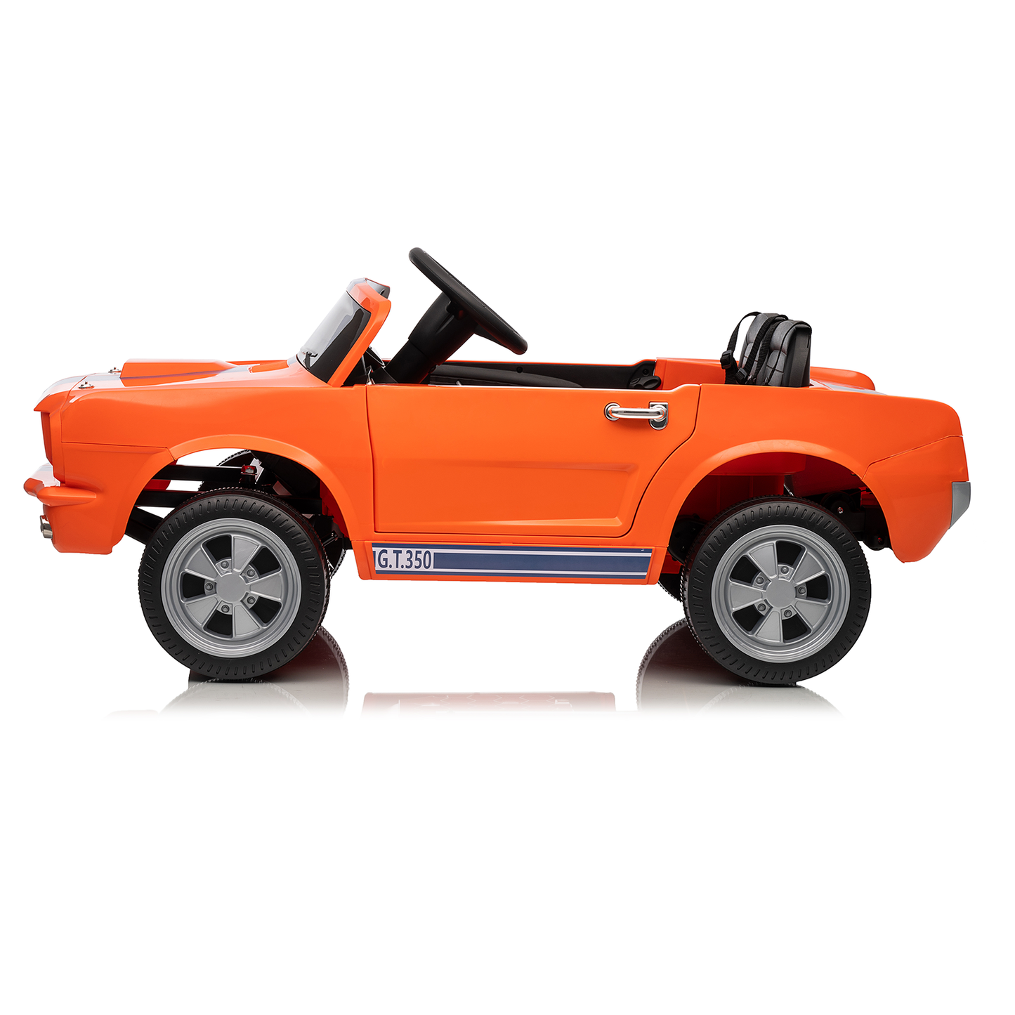 Funride Licensed Shelby 24 Volt Ride on Toys for Toddlers, 4WD Kids Ride on Cars with Remote Control, Power Car Wheels with Bluetooth Music, Toy Gift for Boys & Girls