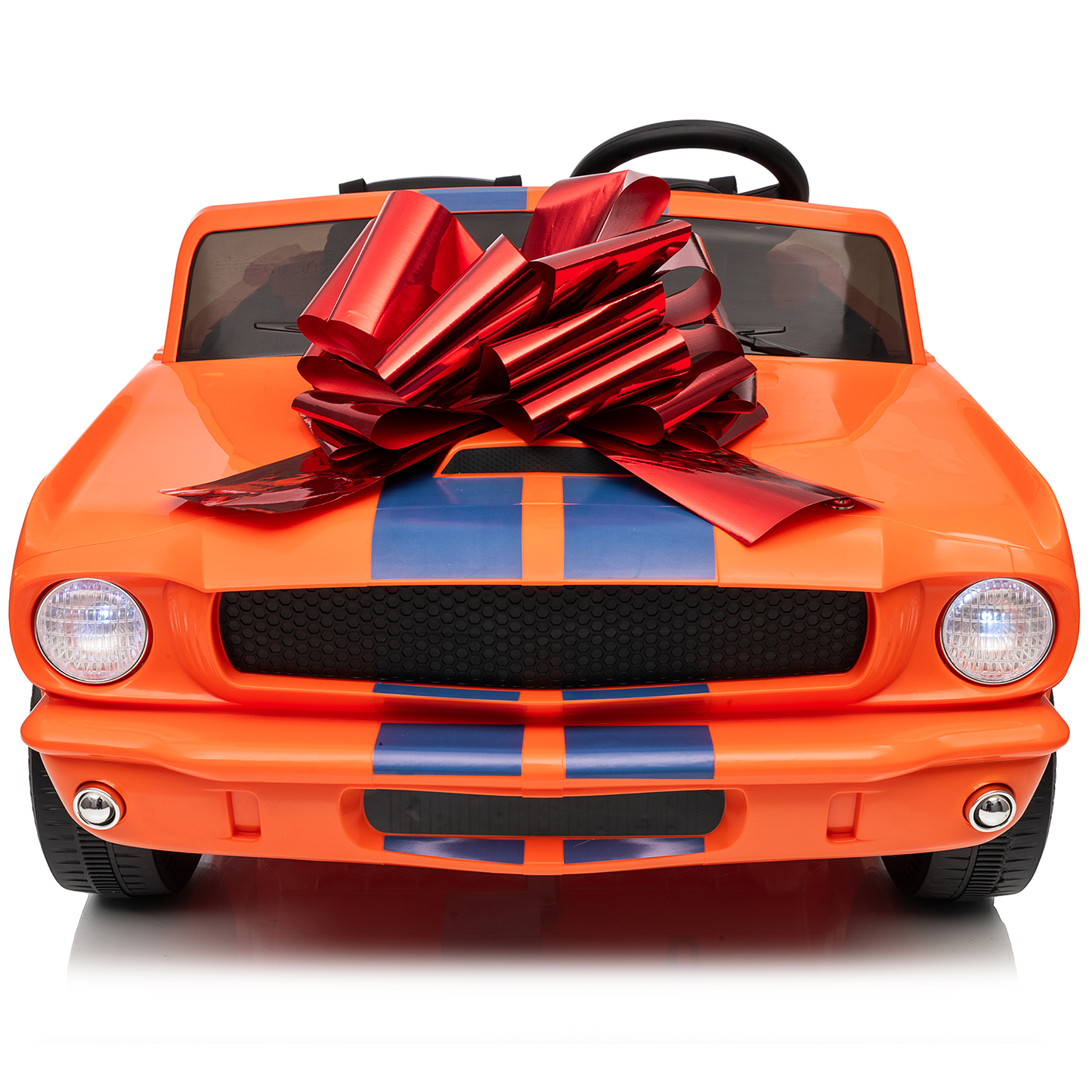 Funride Licensed Shelby 24 Volt Ride on Toys for Toddlers, 4WD Kids Ride on Cars with Remote Control, Power Car Wheels with Bluetooth Music, Toy Gift for Boys & Girls0623