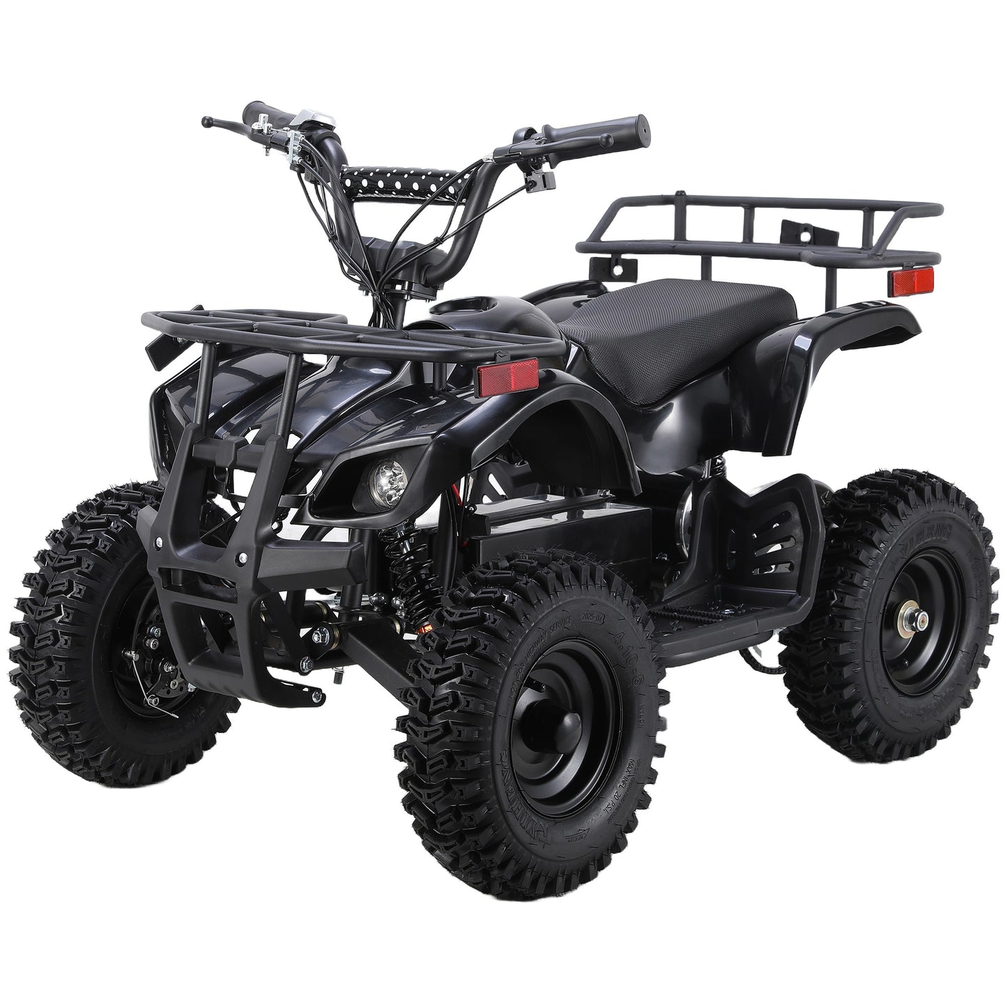 36 Volt Ride on Toys for Big Kids, 4 Wheelers Vehicle ATV for Teens, 500w Motor Dirt Quad with Speed Control, Metal Frame, Suspension