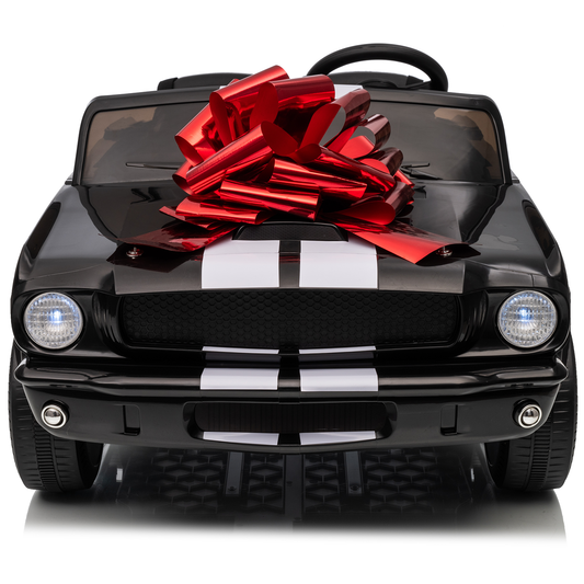 Funride Licensed Shelby 24 Volt Ride on Toys for Toddlers, 4WD Kids Ride on Cars with Remote Control, Power Car Wheels with Bluetooth Music, Toy Gift for Boys & Girls0623