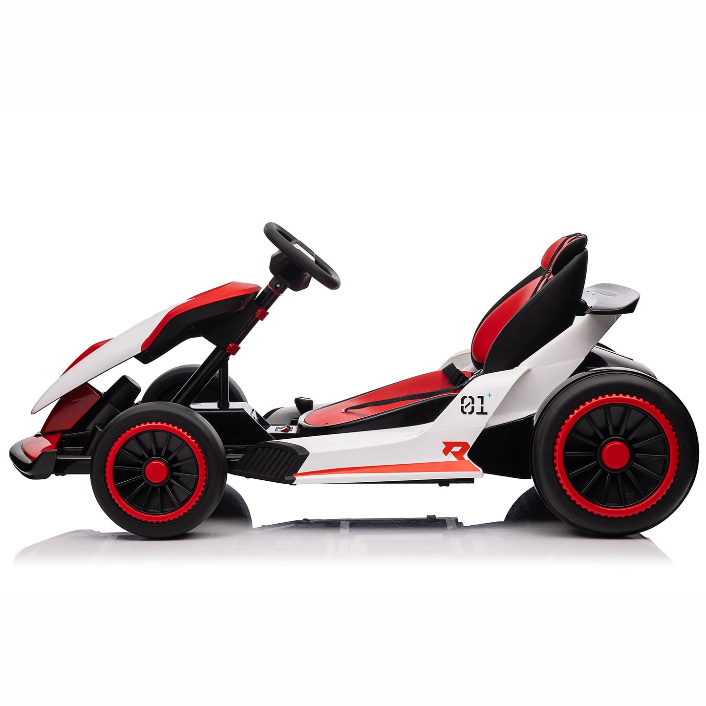 24V Electric Car Go Kart for Kids Age 6+(Red-3888)